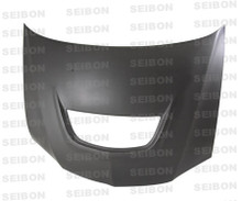 Seibon HD0305MITEVO8-OE-DRY - 03-07 Mitsubishi  Evo 8/9 OEM-DRY Carbon Fiber Hood
