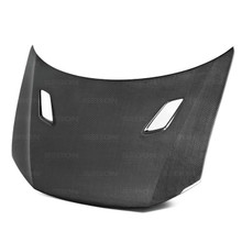 Seibon HD1213HDCV2D-MG - Carbon, , MG-style carbon fiber hood for 2012-2013 Honda Civic 2DR and 2012 Honda Civic 4DR