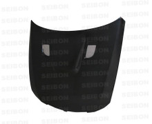 Seibon HD0507BMWE90-BM - 05-08 BMW 3 Series 4 dr E90 (Excl M3) BM-Style Carbon Fiber Hood