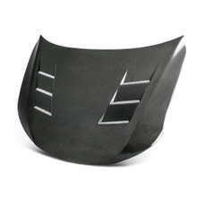Seibon HD14SCNTC-TS - 2014 Scion TC OEM Carbon Fiber Hood - TS Style