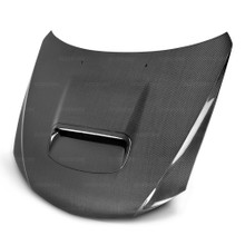 Seibon HD0809SBIMP-OE - 08-09 Subaru WRX/STi OEM Carbon Fiber Hood