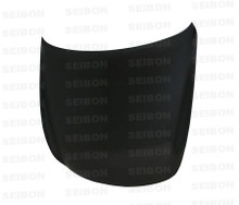 Seibon HD0809INFG372D-OE - 08-09 Infiniti G37 2-door OEM Carbon Fiber Hood