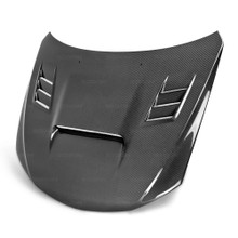 Seibon HD0809SBIMP-CW - 08-09 Subaru WRX/STi CW-style Carbon Fiber Hood