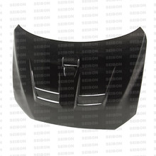 Seibon HD0809MITLAN-DV - 08-09 Mitsubishi Lancer (CYA4/5A) DV Style Carbon Fiber Hood