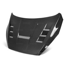 Seibon HD16FDFO-TV - 15-17 Ford Focus TV-Style Carbon Fiber Hood