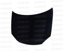 Seibon HD0607VWGTIB-OE - 06-08 VW GTi Shaved OEM Carbon Fiber Hood