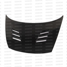 Seibon HD0607HDCV4D-TM - 06-10 Honda Civic 4 Door TM Style Carbon Fiber Hood