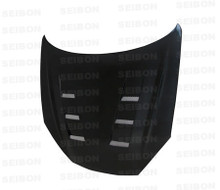 Seibon HD0708HYTB-TS - 07-08 Hyundai Tiburon (GK27) TS Carbon Fiber Hood