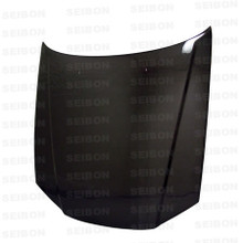 Seibon HD9901NSR34-OE - 99-01 Nissan R34 GT-R (BNR34) OEM Carbon Fiber Hood