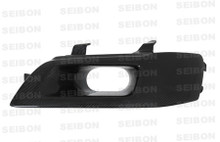 Seibon HL0305MITEVO8 - Carbon, , Carbon fiber headlight for 2003-2006 Mitsubishi Lancer EVO8 (driver-side)