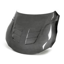 Seibon HD20TYSUP-TSII-DS - 2020 Toyota GR Supra TSII-Style Double-Sided Carbon Fiber Hood