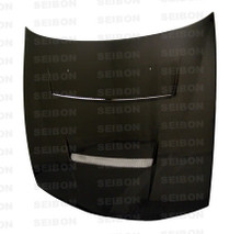 Seibon HD9798NS240-DV - 97-98 Nissan 240SX/Silvia DV-Style Carbon Fiber Hood