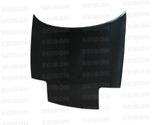 Seibon HD9098MZMIA-OE - 90-98 Mazda Miata OEM Carbon Fiber Hood