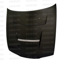 Seibon HD9596NS240-DV - 95-96 Nissan 240sx DV Carbon Fiber Hood