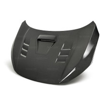 Seibon HD17HDCVR-TS - 17-18 Honda Civic Type-R TS-Style Carbon Fiber Hood