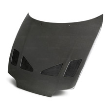 Seibon HD9398TYSUP-TR - 93-98 Toyota Supra (JZA80L) TR Style Carbon Fiber Hood