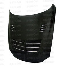Seibon HD9200LXSC-TSII - 92-00 Lexus SC Series TSII Style Carbon Fiber Hood