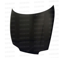 Seibon HD9398TYSUP-OE - 93-98 Toyota Supra (JZA80L) OEM-Style Carbon Fiber Hood