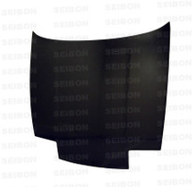 Seibon HD8994NS240-OE - 89-94 Nissan 180SX/240SX  OEM Carbon Fiber Hood