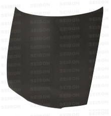 Seibon HD9596NS240-OE - 95-96 Nissan 240SX/Silvia OEM Carbon Fiber Hood