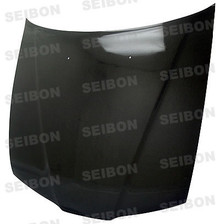 Seibon HD9296HDPR-OE - 92-96 Honda Prelude OEM Carbon Fiber Hood