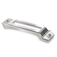 Scott Drake B-10718-BL - 1967-70 Mustang Battery Hold Down, Billet (For 24F Series Batteries)