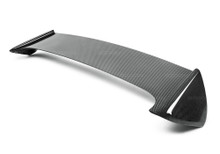 Seibon RS0809SBIMP-STI - 08-10 Subaru WRX/STi Hatchback OEM-style Carbon Fiber Rear Spoiler w/ LED Cutout