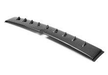 Seibon RFS0809MITEVOX-SA - 08-10 Mitsubishi Evo 10 SA-Style Carbon Fiber Roof Fin Spoiler *excl Evo w/Sound Pack/Sunroof
