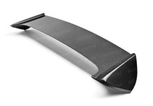 Seibon RS0809SBIMP-STI-S - 08-10 Subaru WRX/STi Hatchback OEM-style Carbon Fiber Rear Spoiler Shaved