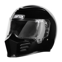 Simpson Motorcycle 28315XX2 - Outlaw Bandit Helmet - Black