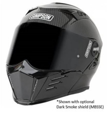 Simpson Motorcycle M59XXC - Mod Bandit Helmet - Carbon Fiber