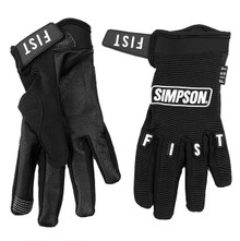 Simpson Motorcycle SFG21MD - Simpson/FIST Motorcycle Gloves - Logo