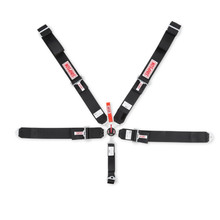 Simpson Safety 29110BK - Simpson Racing Lever Camlock Harness