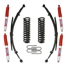 Skyjacker 132XKS-N - Ranger/B4000 Suspension Lift Kit 86-97 Ranger 94-97 B4000 w/Shock Nitro Shocks 1.5-2 Inch Lift Incl. Rear U Bolt Kit Front Coil/Rear Leaf Springs