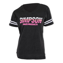 Simpson Safety 45010S - Ladies RACING STRIPES T - SM