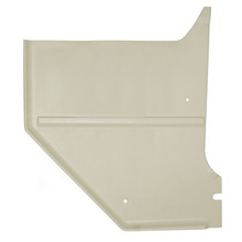 Scott Drake C5ZZ-65023445WT - 1964-66 Mustang Coupe & Fastback Kick Panels (White)