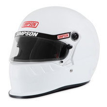 Simpson Safety 7950001 - Simpson Racing SD1 Helmet - XS - White