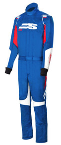 Simpson Safety AS04321 - AIRSPEED SUIT Blue/Red/White LG
