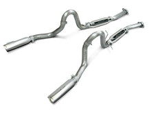 SLP M31007 - 1999-2004 Ford Mustang 4.6L LoudMouth Cat-Back Exhaust System