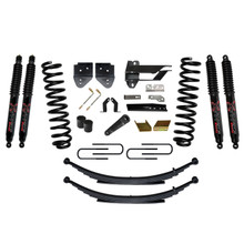 Skyjacker F17601KS-B - Suspension Lift Kit w/Shock 6 Inch Lift Incl. Front Coil Springs Rear Leaf Springs Black MAX 8500 Shocks 17-19 Ford F-250/ F-350 Super Duty Gas
