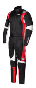 Simpson Safety SC02301 - Supercoil Racing Suit Black - LG