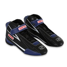 Simpson Safety SC800B - Simpson Racing Supercoil Shoe Black/Blue - 8