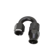 Snow Performance SNF-60618 - Snow -6AN 180 Degree PTFE Hose End (Black)