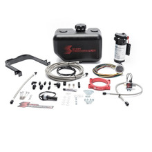 Snow Performance SNO-2160-BRD - 10-15 Camaro Stg 2 Boost Cooler F/I Water Injection Kit (SS Braided Line & 4AN)