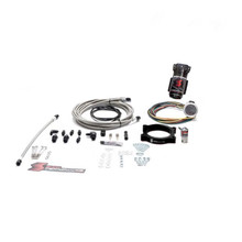 Snow Performance SNO-2160-BRD-T - 10-15 Camaro Stg 2 Bst Cooler F/I Water Injection Kit (SS Brded Line/4AN) w/o Tank