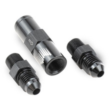 Snow Performance SNO-8CV-BRD - High Flow 4AN Water Check Valve Fittings (For 4AN SS Braided Line Kit)