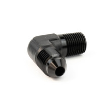 Snow Performance SNO-807-BRD - 1/8in NPT to 4AN Elbow Water Fitting (Black)