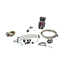 Snow Performance SNO-430-BRD-T - Chevy/GMC Stg 2 Boost Cooler Water Inj. Kit (SS Brded Line/4AN Fittings) w/o Tank
