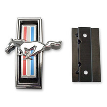 Scott Drake C9ZZ-8213-AR - Running Horse Grill Emblem, with Mounting Kit