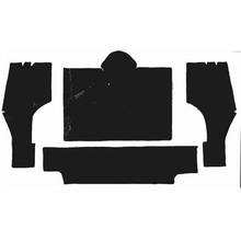 Scott Drake CUC2R - 1963-1967 Corvette Rear Underlayment